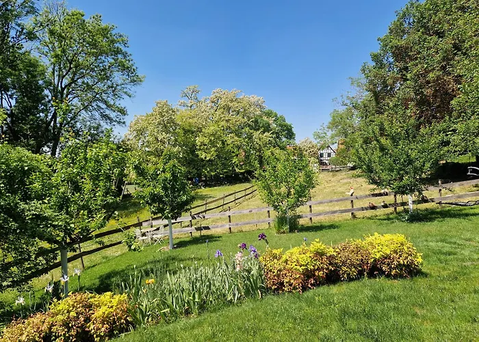 Terre D'helene 4 à 5 Pers Proche Strasbourg 42 M2, 3 étoiles, Wifi, Paisible, Jardin, Proche Commerces,16 Atouts, Animaux Acceptés Appartamento